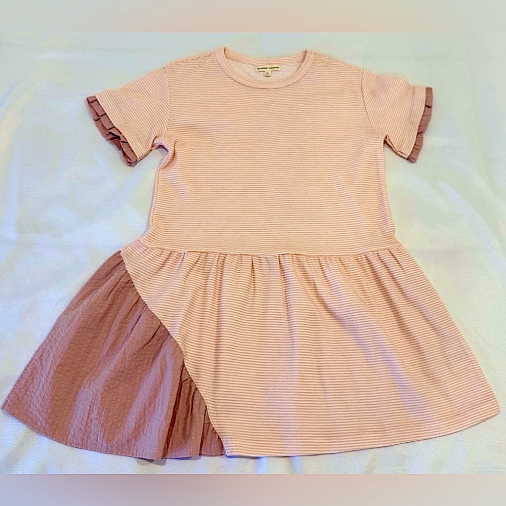 Brand New Without Tags Cotton Dress From The Sunday Collective, Kid’s Si…